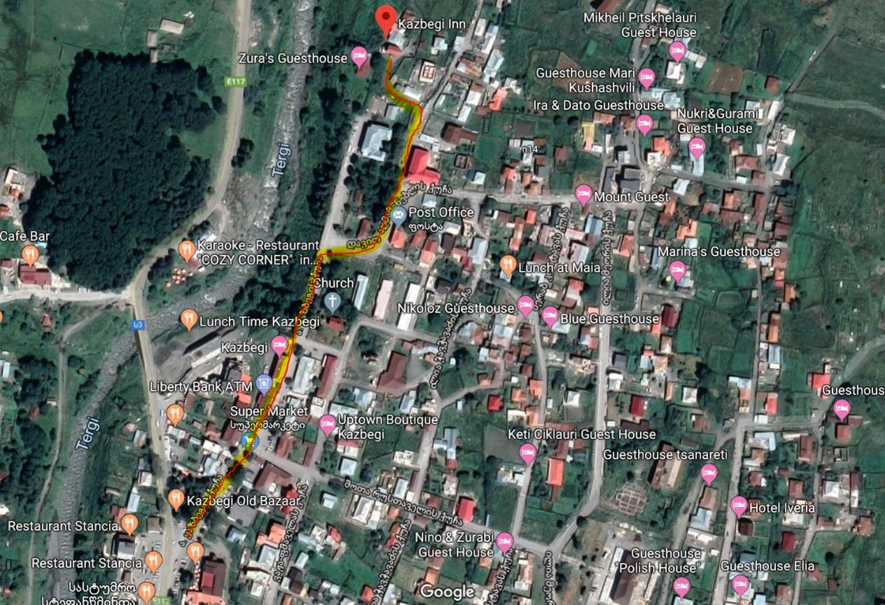 Kazbegi Inn Kültér fotó